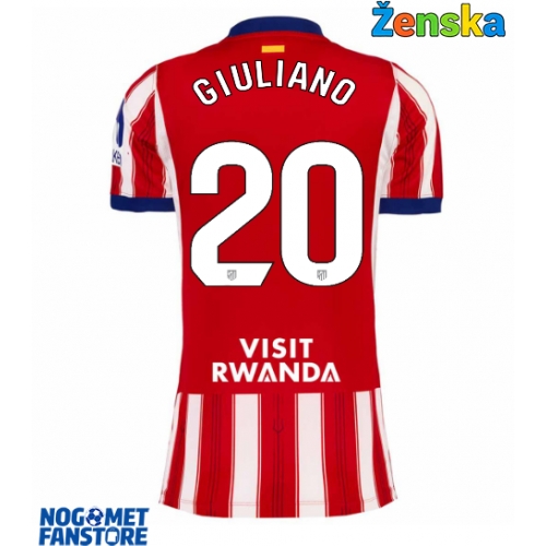 Atletico Madrid Giuliano Simeone #20 Domaci Dres za Ženska 2026-27 Kratak Rukav